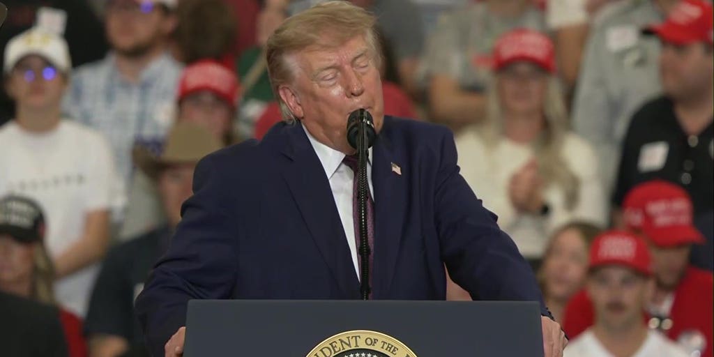 Trump touts Venezuela victory, Iran strikes and rips Obama's nuclear deal agreement
