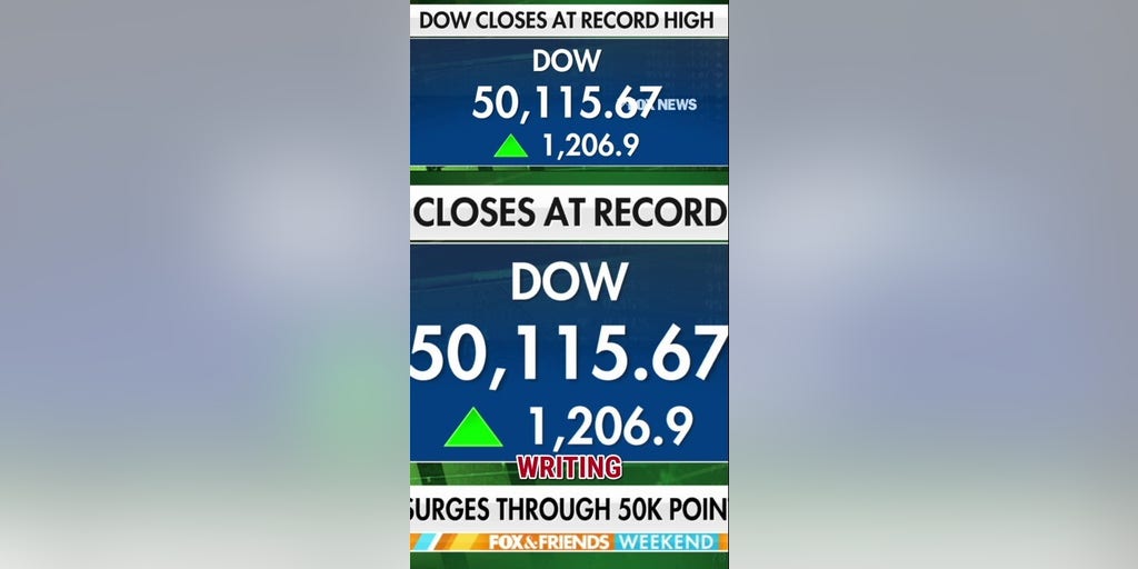 Trump makes MAJOR prediction as DOW surges to record high