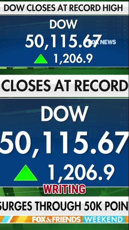 Trump makes MAJOR prediction as DOW surges to record high
