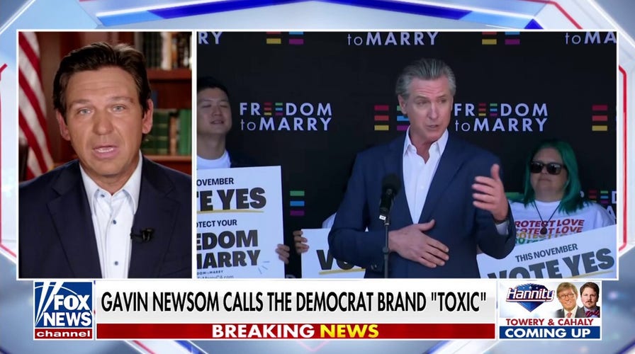 Gov. Ron DeSantis explains why the Democratic Party has become toxic
