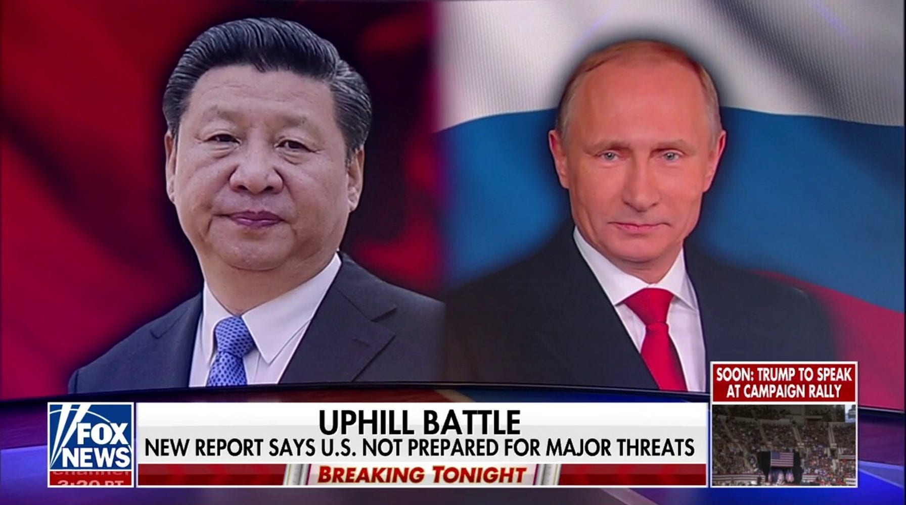 U.S. Unprepared for Threats Amid Russia-China Alliance