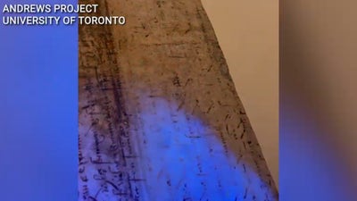 Medieval 'Spider King' letter discovered hidden in Canadian library book binding