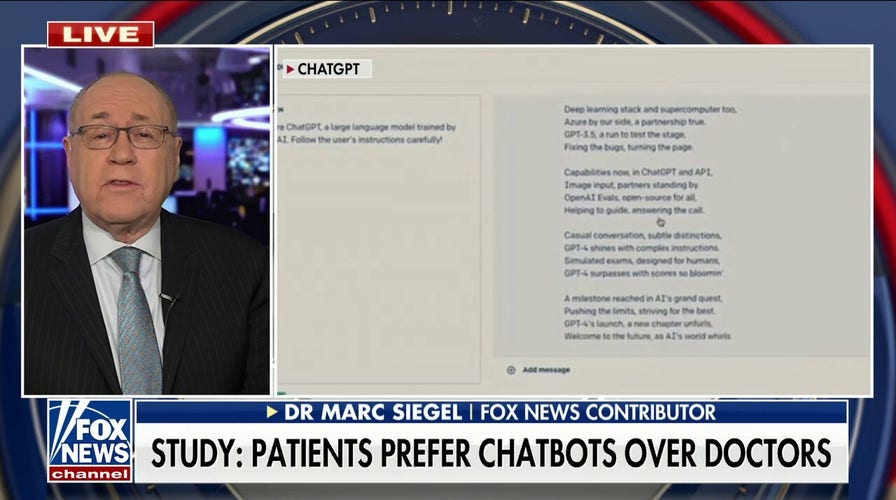 AI is not ready for personalized conversations: Dr. Marc Siegel 