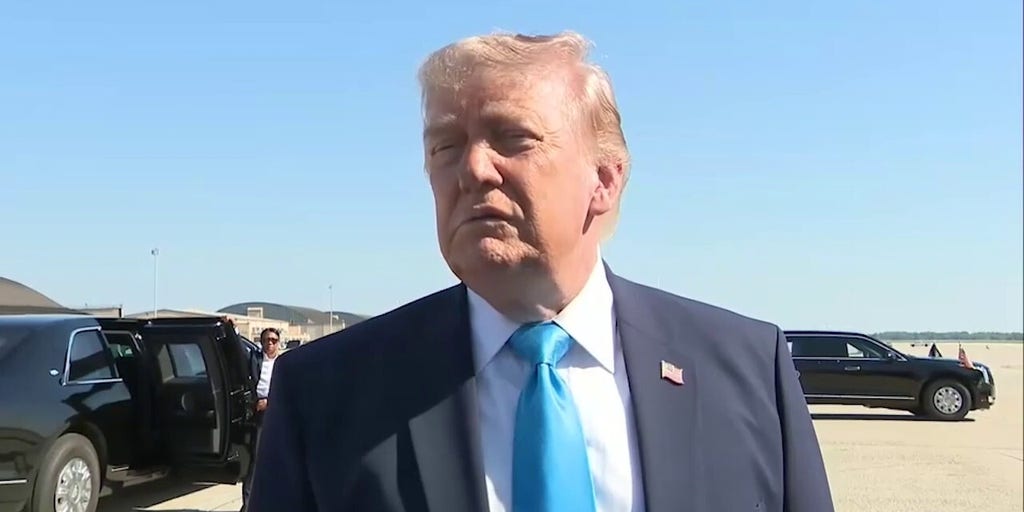 Trump defends Netanyahu as 'wartime prime minister,' says they're on same page on Iran