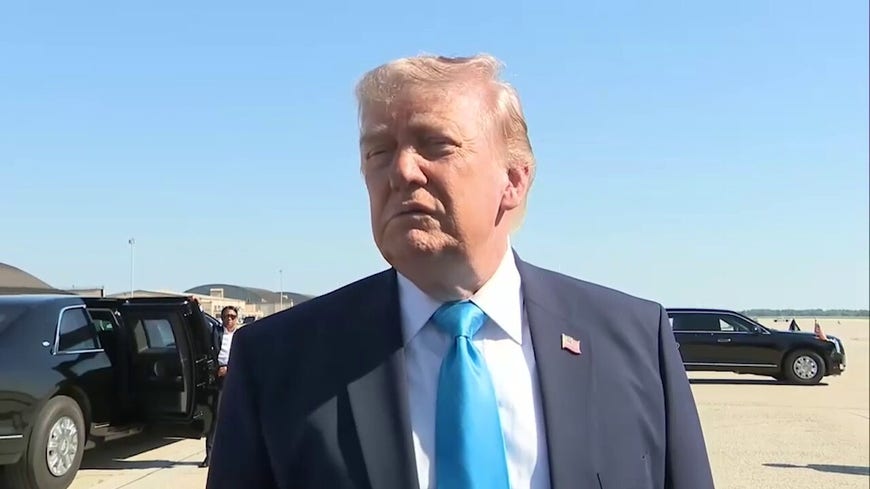 Trump defends Netanyahu as 'wartime prime minister,' says they're on same page on Iran
