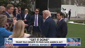 President Trump tells Senate to pass SAVE America Act