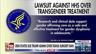 Democratic states file lawsuit against Trump administration over trans surgery ban