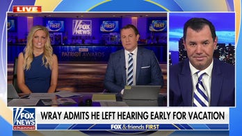 FBI director admits he left Senate hearing early for vacation