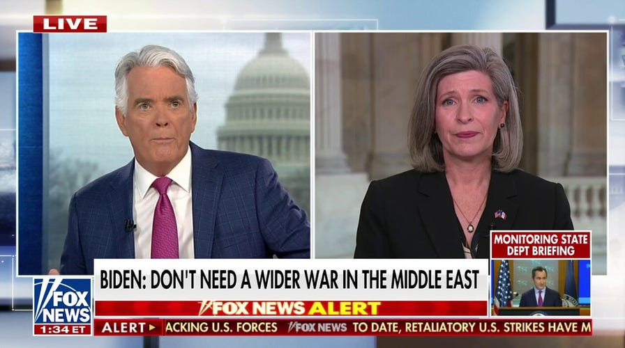 Ernst urges Biden to 'wholeheartedly' target Iran: 'Hit them where it counts'
