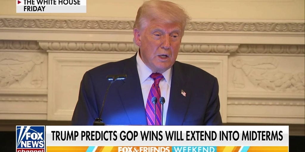 Trump celebrates 'winning streak,' predicts GOP success will reach midterms