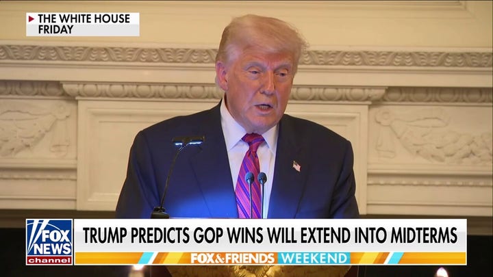Trump celebrates 'winning streak,' predicts GOP success will reach midterms