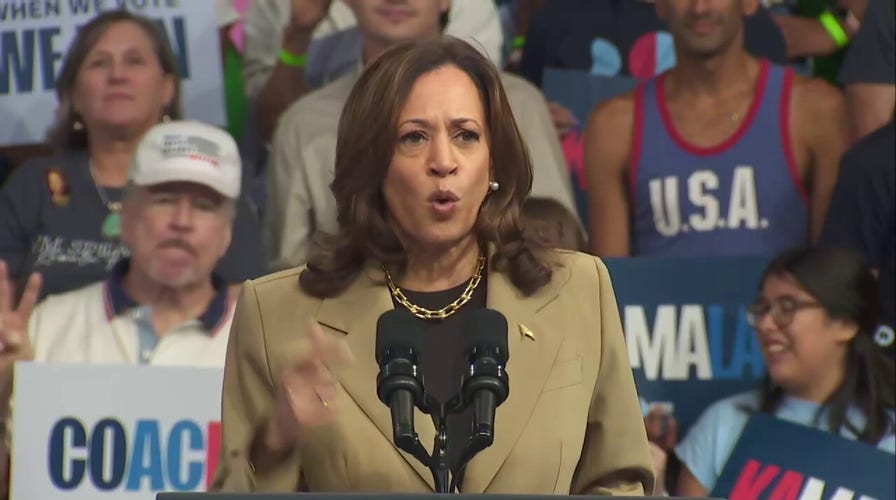 Harris addresses anti-Israel protesters who interrupted Arizona rally