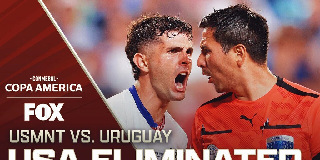 United States ELIMINATED from 2024 Copa América after loss to Uruguay | Copa América 2024