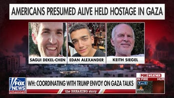 Three Americans held hostage in Gaza believed to still be alive