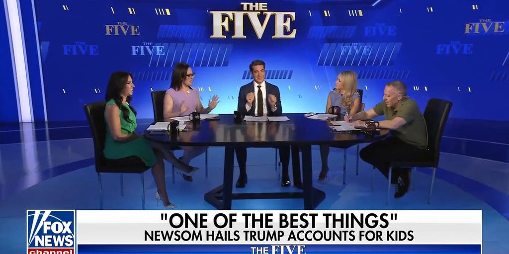 ‘The Five’: Newsom praises Trump in a play for 2028