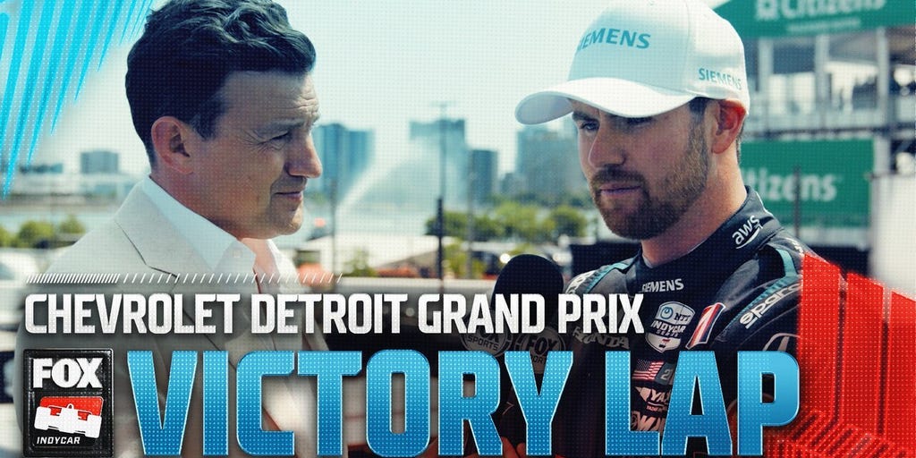 VICTORY LAP: Kyle Kirkwood on winning Detroit Grand Prix, talks being a championship contender
