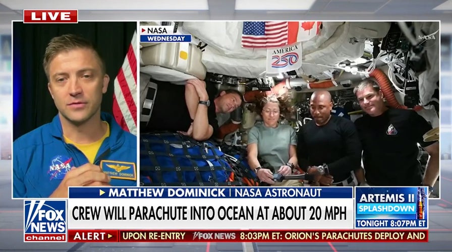 NASA astronaut warns of 7-minute 'radio blackout' during Artemis II's high-speed return