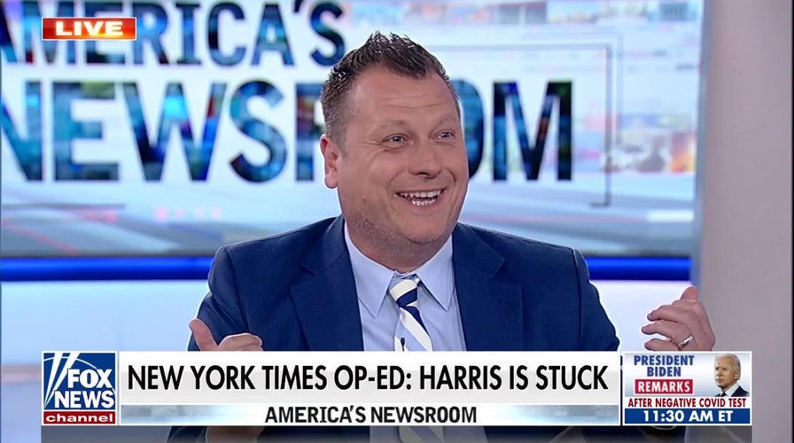 Jimmy Talks About VP Harris' Strange Way Of Introducing Herself On 'America's Newsroom'