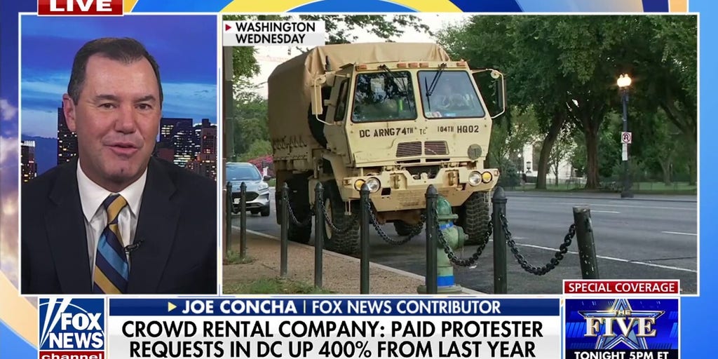 Demand for paid protesters surged since last year, crowd rental company says
