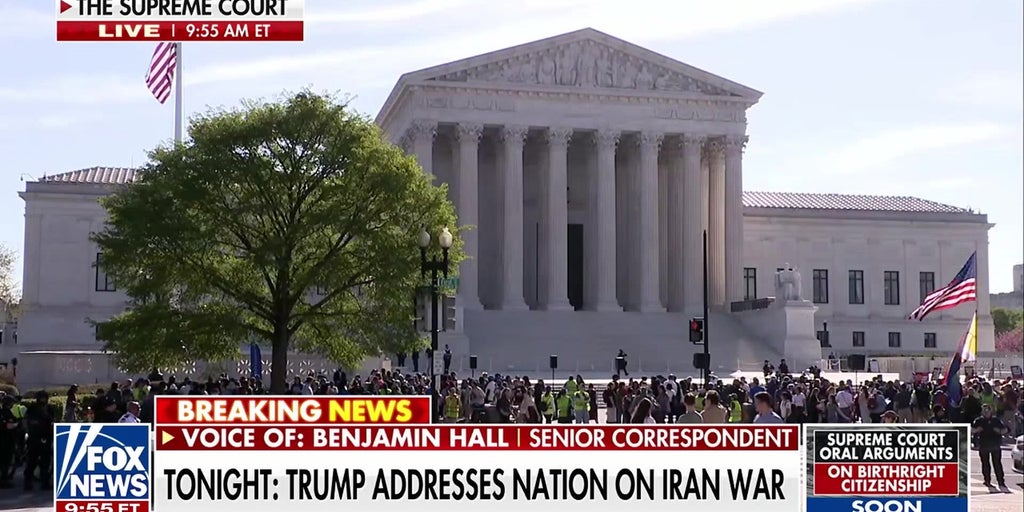 Trump attends Supreme Court arguments in landmark birthright case