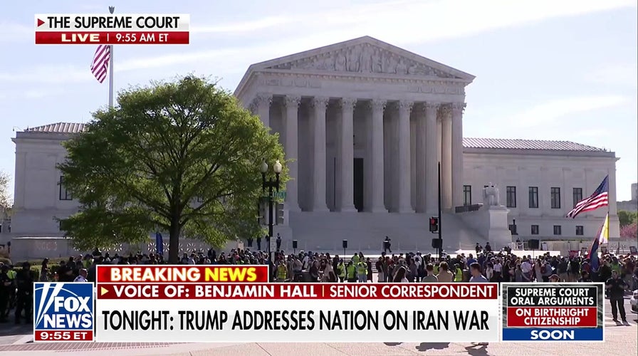 Trump attends Supreme Court arguments in landmark birthright case