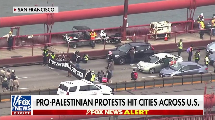 Synchronized anti-Israel protests strike at least six cities