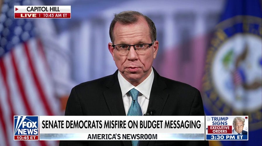 Senate Democrats push back on Trump agenda during overnight voting session