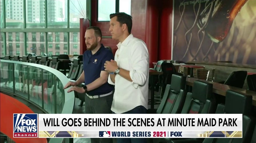 Will Cain takes behind-the-scenes look at Houston Astros' Minute Maid Park