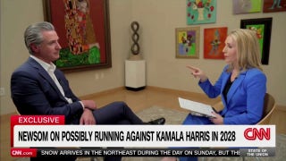 Newsom says 'fate will determine' if he faces Harris for president in 2028