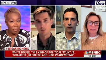 Montage: Media, Dems call for DeSantis and Abbott to be investigated, say they engaged in ‘human trafficking’