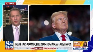 Trump's incoming hostage affairs envoy says it's 'plausible' they'll free hostages 'very soon' - Fox News