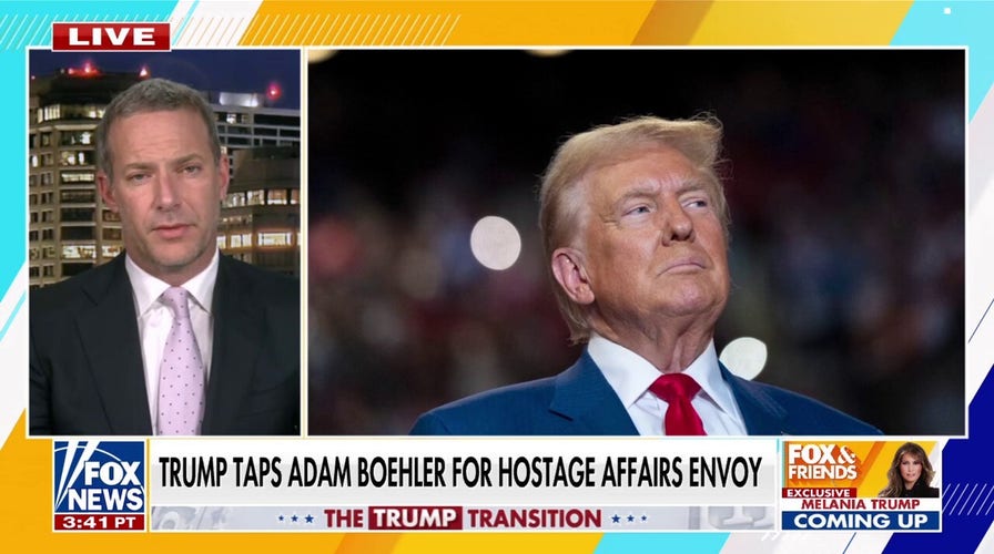 Trump's incoming hostage affairs envoy says it's 'plausible' they'll free hostages 'very soon'