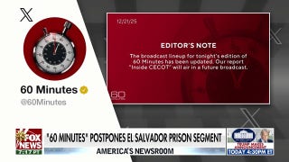 CBS y «60 Minutes» se enfrentan a una fuerte reacción tras retirar el reportaje sobre las cárceles de El Salvador.