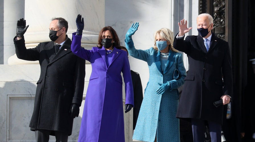 POTUS, FLOTUS, VP and second gentleman participate in a service project