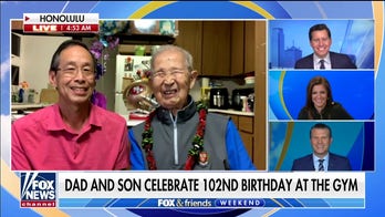 Fitness enthusiast celebrates 102nd birthday at the gym