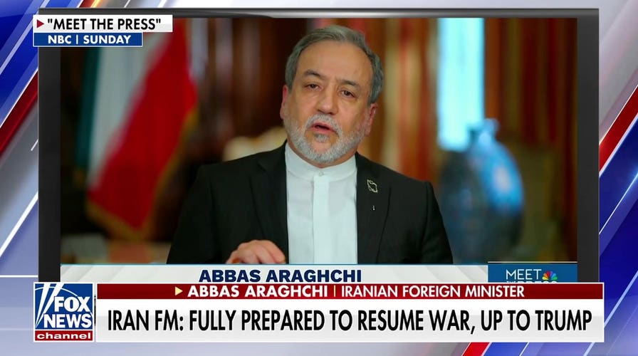 Iranian foreign minister: Country fully prepared to resume war, decision up to Trump