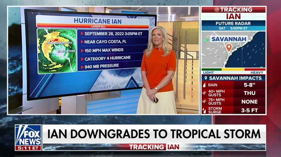 Ian downgrades to tropical storm as millions are without power