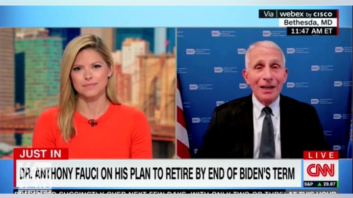 Dr. Fauci discusses his retirement plans