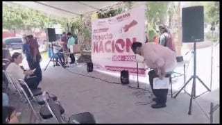 Mexican politician speaks out after embarrassing moment at campaign event - Fox News