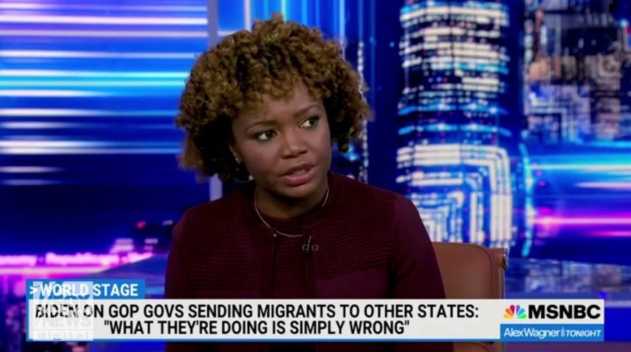 Karine Jean Pierre says Biden admin has 'always been ready' to act on immigration reform