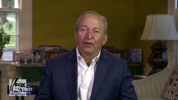 Larry Summers says the economy will "almost certainly" experience a "downturn"