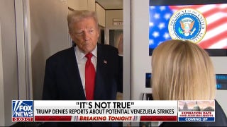 Trump counters reports of possible Venezuela strikes