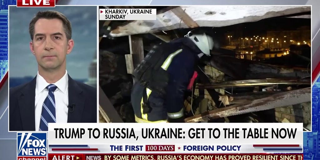 Sen. Tom Cotton: Trump wants a ‘durable’ and ‘lasting’ ceasefire between Russia and Ukraine