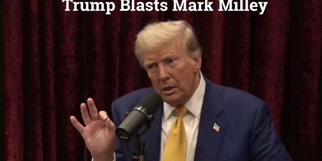 Trump blasts botched Afghanistan withdrawal, ‘stupid’ Milley for leaving behind billions of dollars' worth of equipment