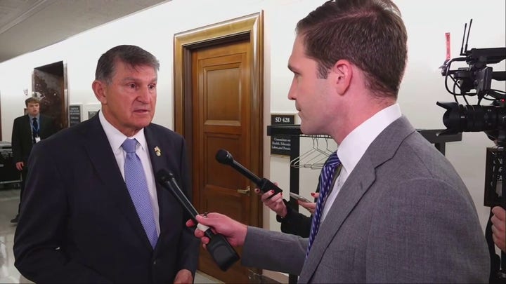 Sen. Manchin on action against Gov. Justice: 'It's been in the news forever he has a hard time paying his bills'