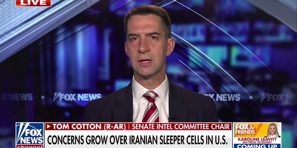 Sen. Cotton: Americans 'have a right to be concerned' about Iranian sleeper cells