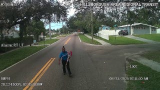 Hero bus driver saves young boy wandering alone on a Florida street