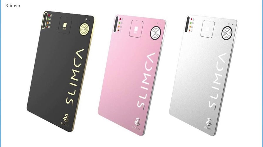 Watch out for Slimca's credit card-sized recording device