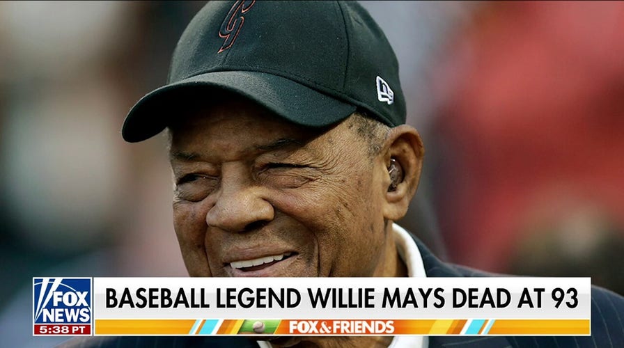 Baseball legend Willie Mays dead at 93 years old 