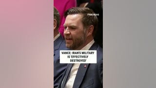 Vance: Iran's military is 'EFFECTIVELY DESTROYED'